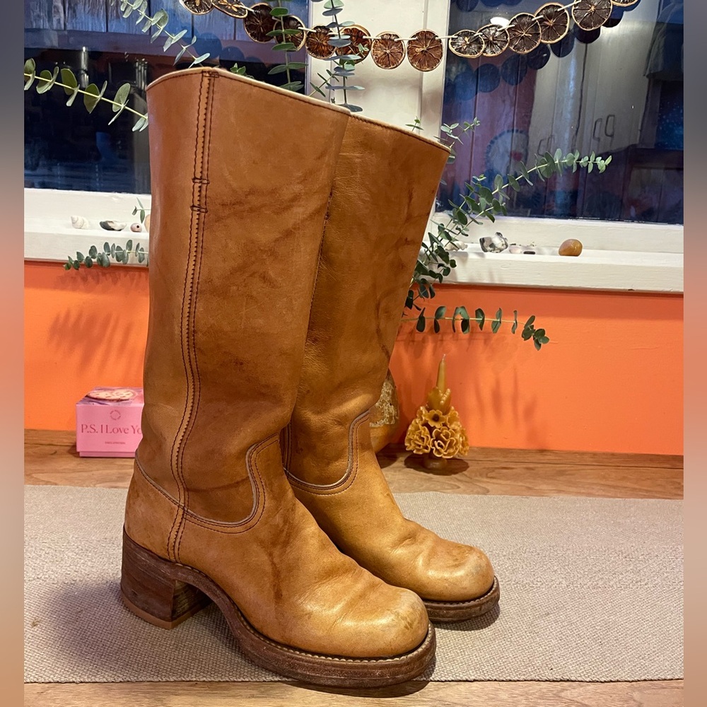 Black Label Frye 14L Boots